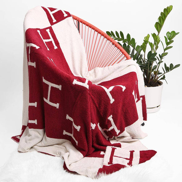 Hermes Blanket - Red