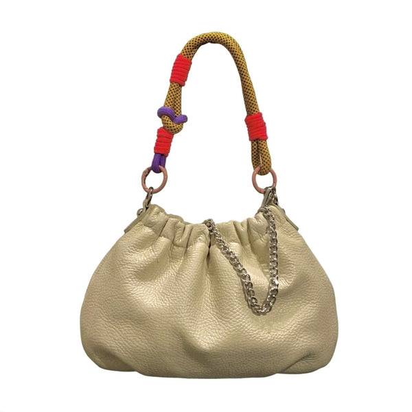 The Samantha - Pebbled Leather Tan