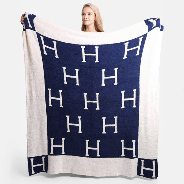 Hermes Blanket Navy