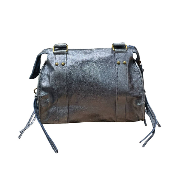 Capucine Iridescent Leather Handbag