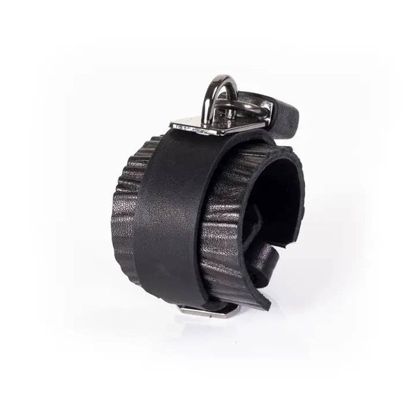 Lock & Key Leather Cuff