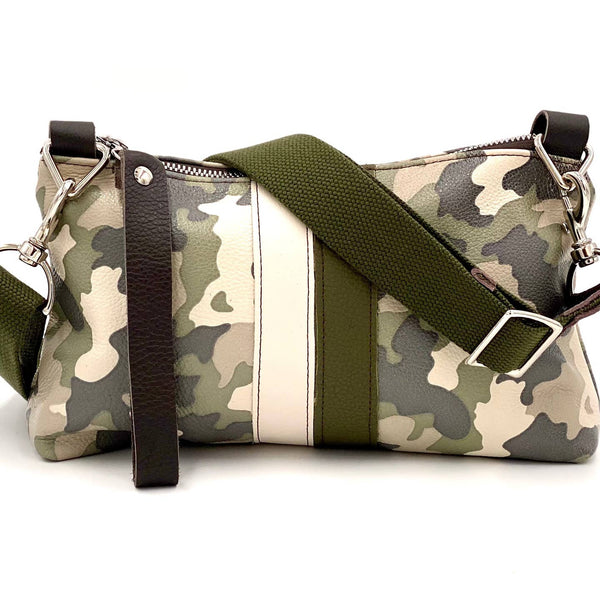Nicole Camo Crossbody/Wristlet - Statements Boutique
