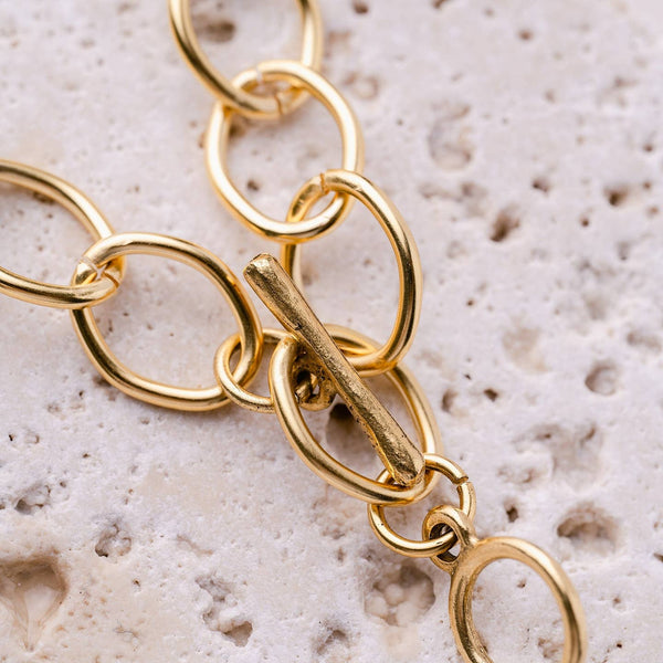 Golden Clover Necklace