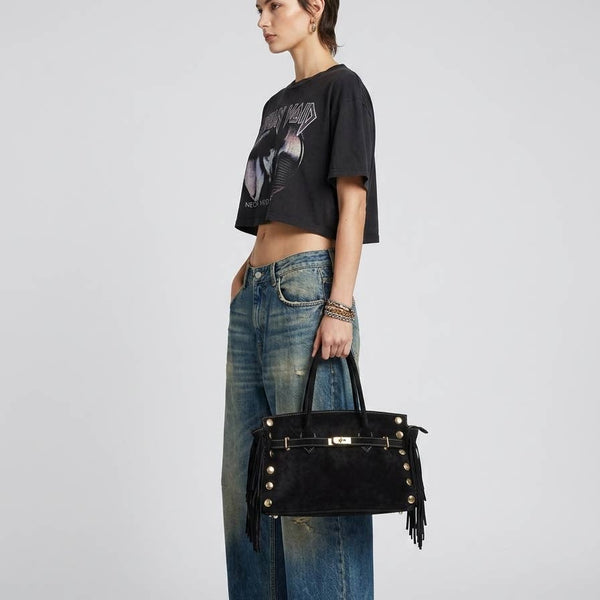 Astoria Fringe Suede Bag