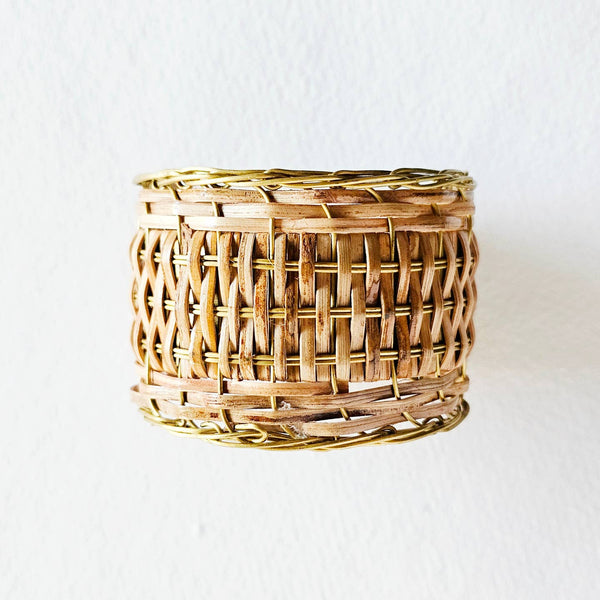 Rattan Straw Cane Bangle