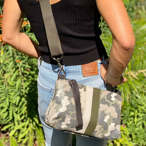 Nicole Camo Crossbody/Wristlet - Statements Boutique