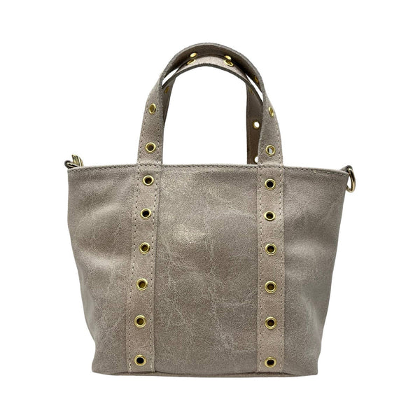 Olaia Rivet Bag - Beige - Statements Boutique