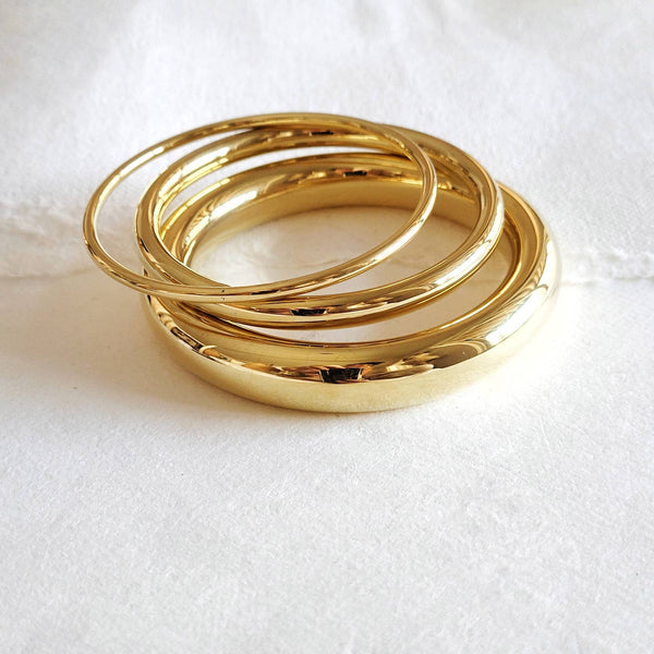 Simplicity Bangle Set - Featured in BAZAAR!
