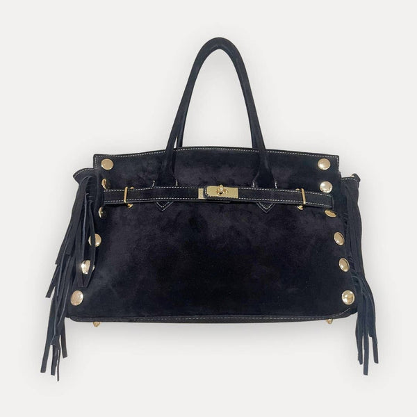 Astoria Fringe Suede Bag