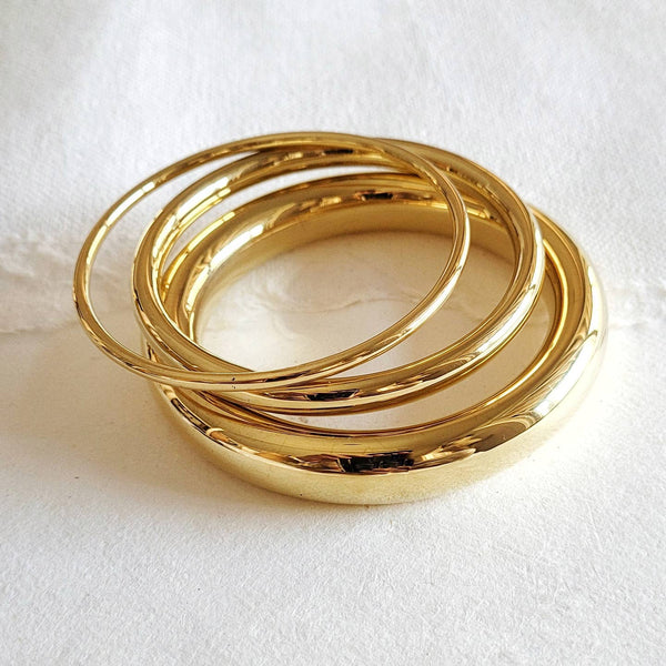 Simplicity Bangle Set - Featured in BAZAAR!