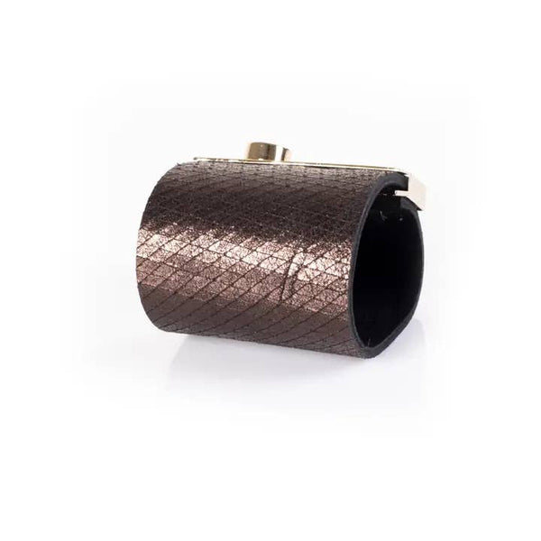 Glam Metallic Bronze Cuff