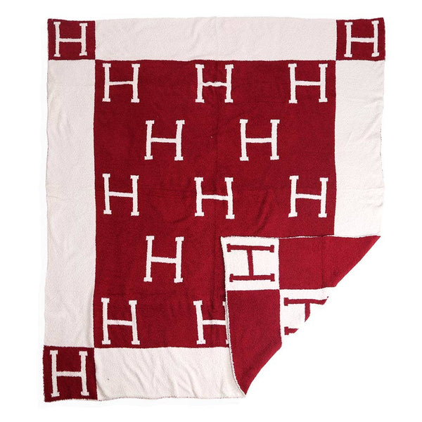 Hermes Blanket - Red