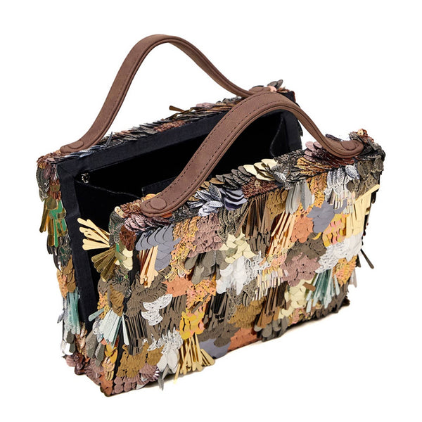It's A Party Briefcase Bag - Handmade
