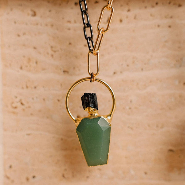 Stone Bottle Necklace
