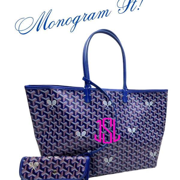 Tennis Tote Bag - Navy