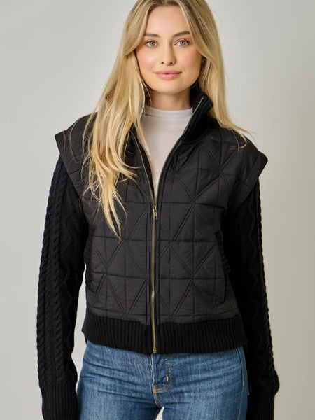 Mixed Media Jacket