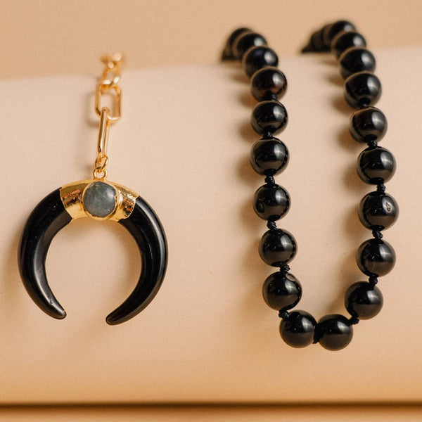 Black Obsidian Necklace