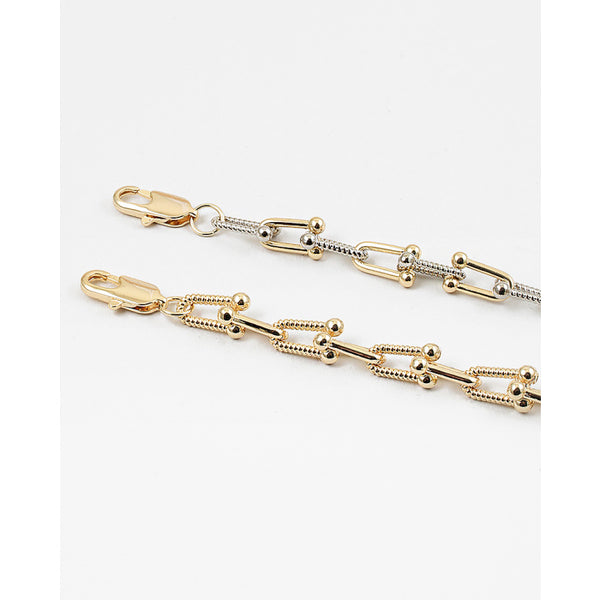 Gold & Silver Link Bracelet