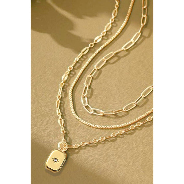 North Star Layered Necklace