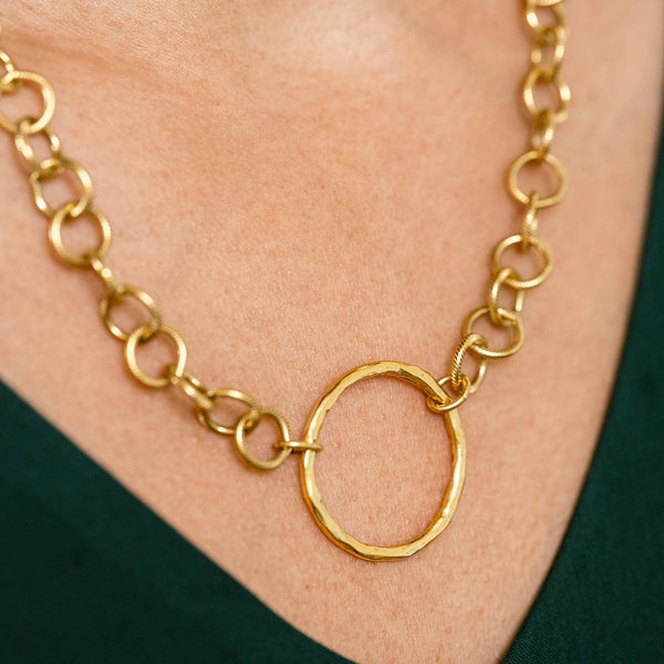 The Artisan Circle Necklace