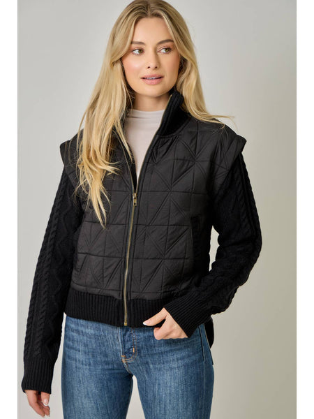 Mixed Media Jacket