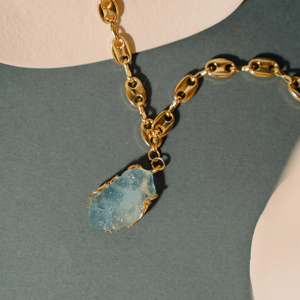 Aquamarine Necklace