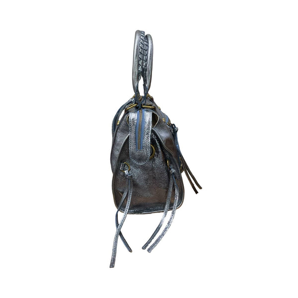 Capucine Iridescent Leather Handbag